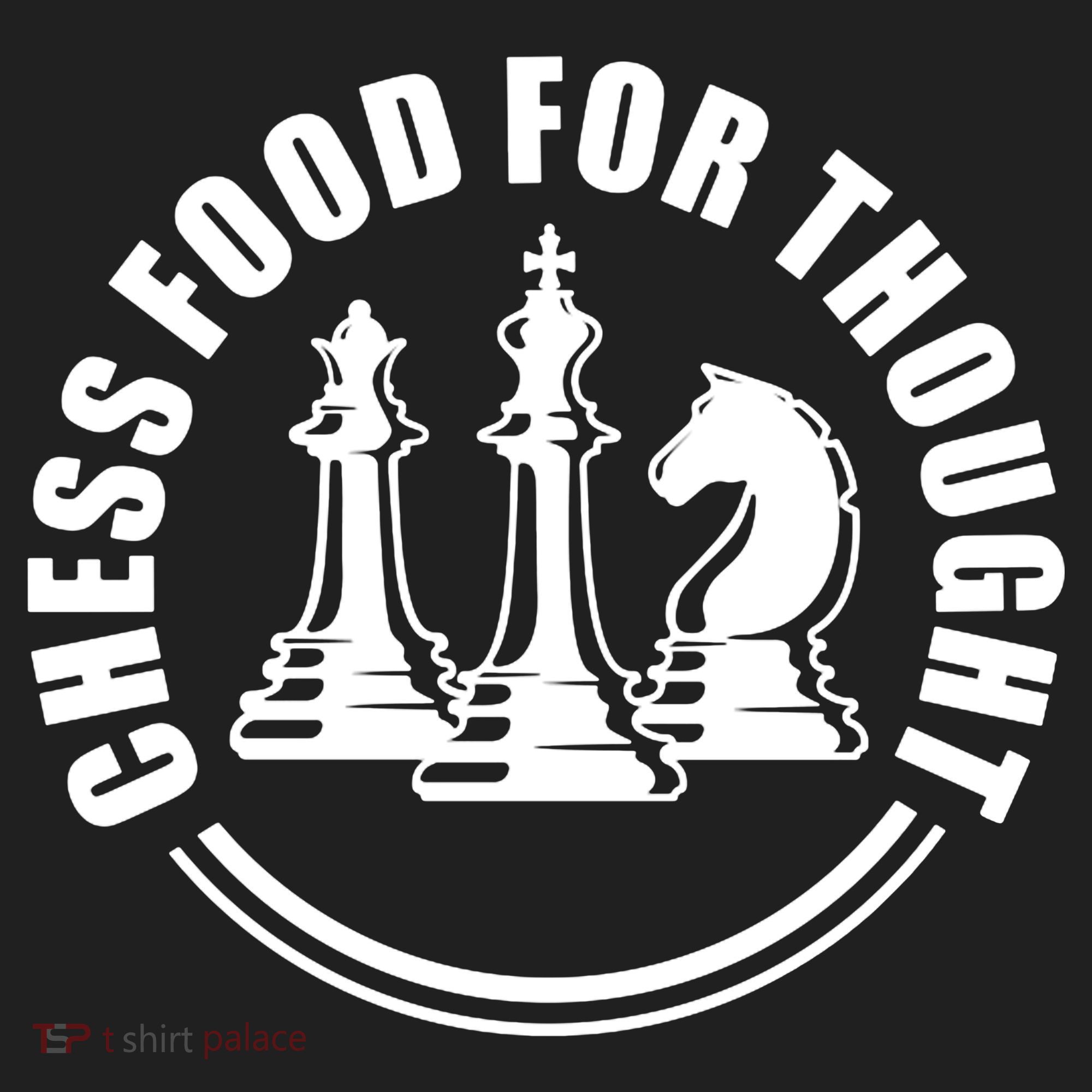 Chess Food For Thought Golf Towel