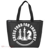 Chess Food For Thought Tote Bag thumb 0