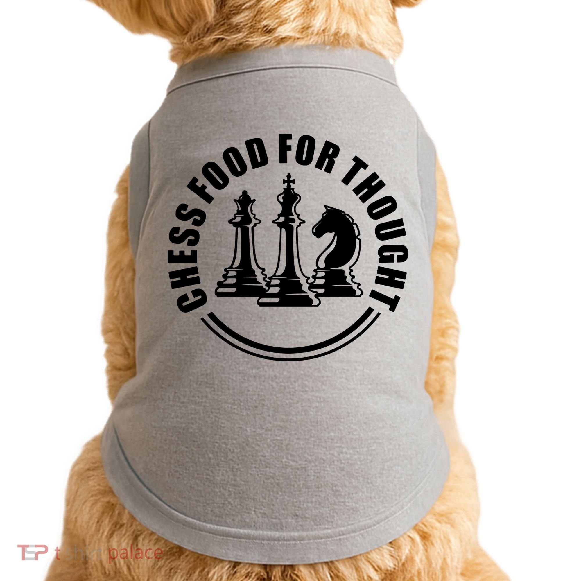Chess Food For Thought Doggie Tank