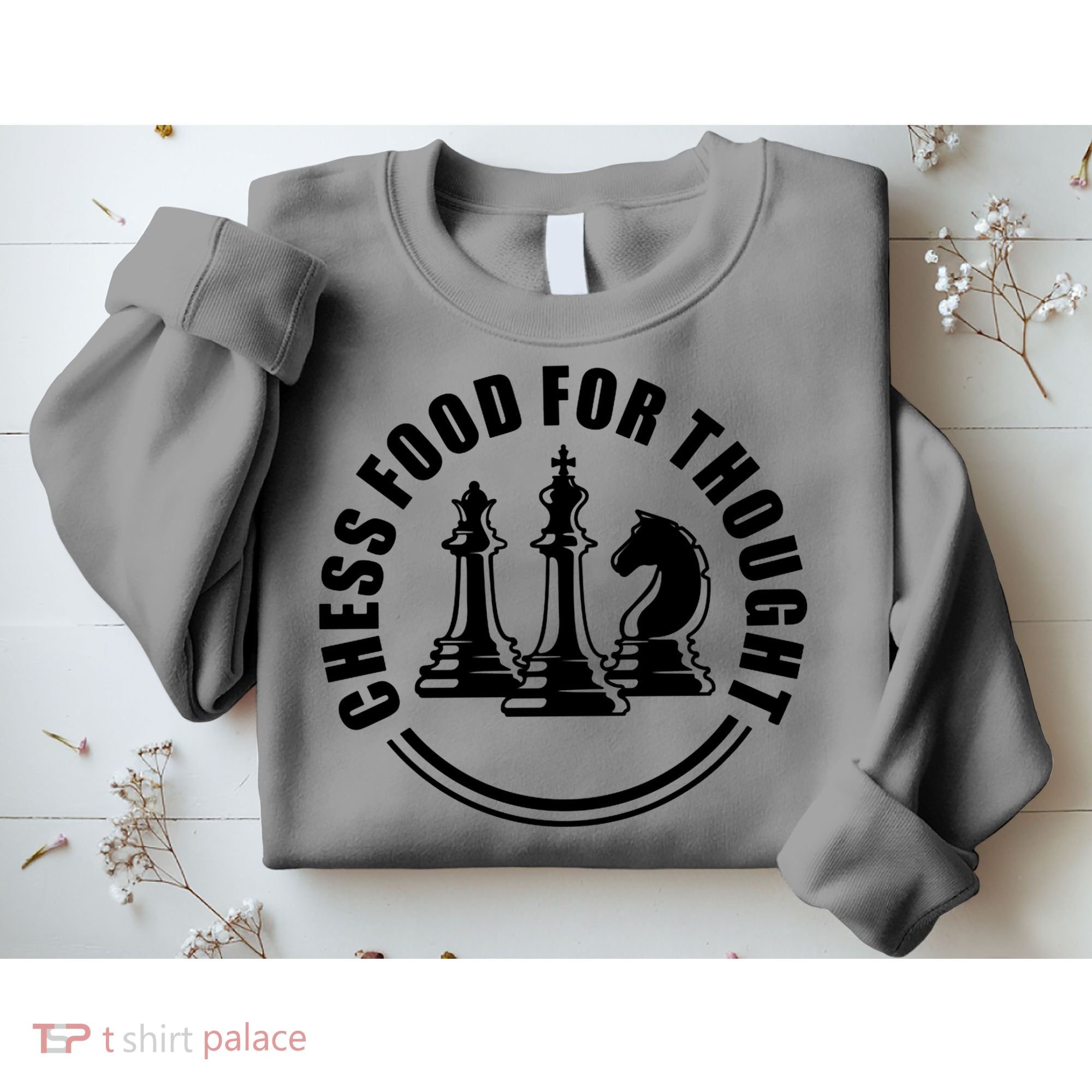 Chess Food For Thought Sweatshirt