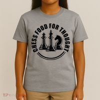 Chess Food For Thought T-Shirt thumb 4