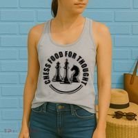 Chess Food For Thought Women's Tank Top thumb 2