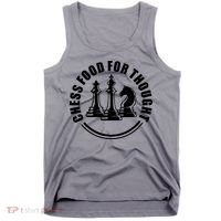 Chess Food For Thought Tank Top thumb 0
