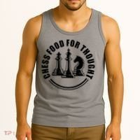 Chess Food For Thought Tank Top thumb 3