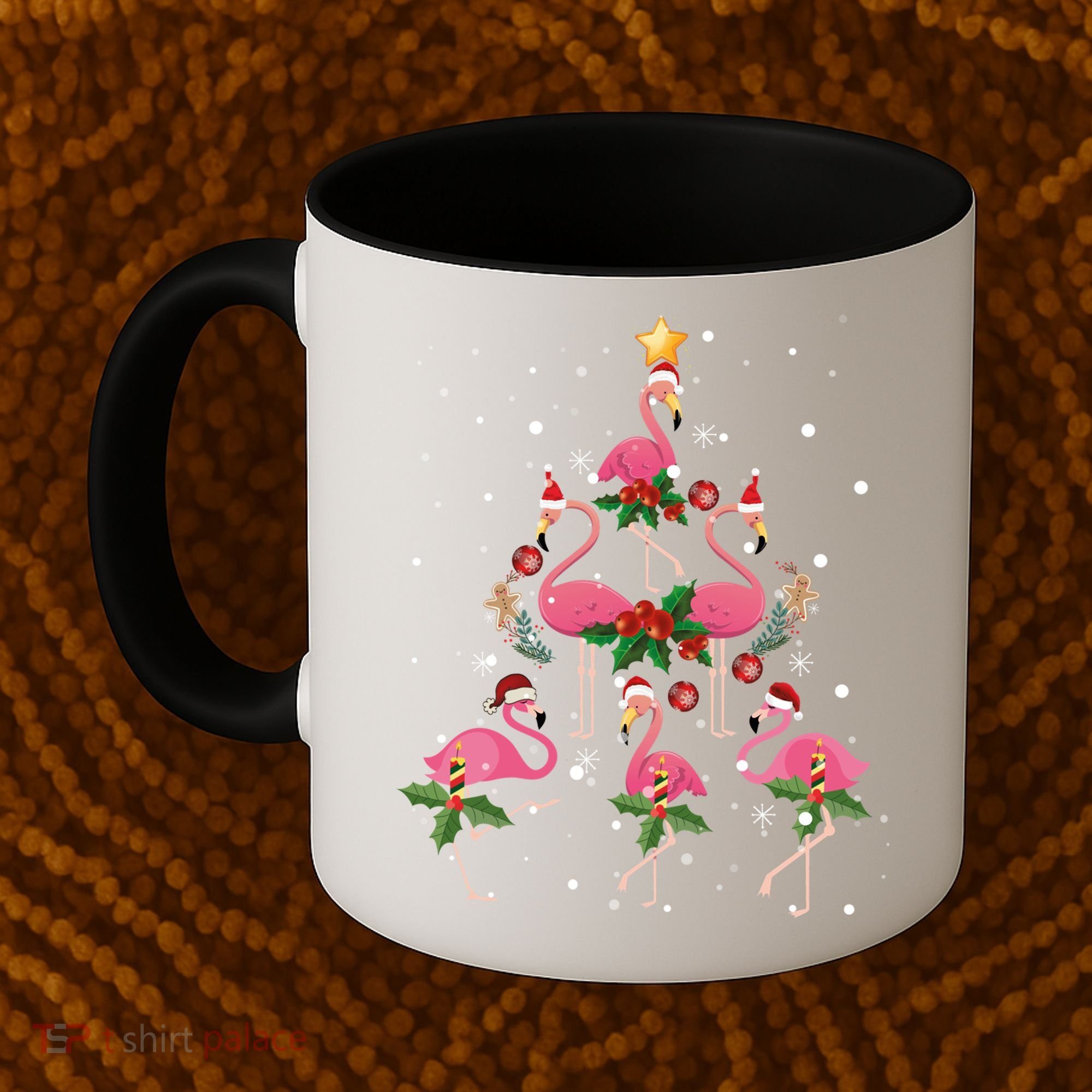 Christmas Flamingo Flamingo's Christmas Tree Classic Coffee Mug