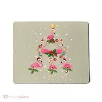 Christmas Flamingo Flamingo's Christmas Tree Classic Mousepad thumb 0