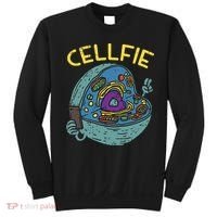 Cell Fie Funny Cellfie Selfie Science Biology Teacher Sweatshirt thumb 0