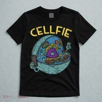 Cell Fie Funny Cellfie Selfie Science Biology Teacher T-Shirt thumb 5