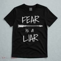 Christian Faith Fear Is A Liar 1 John 418 T-Shirt thumb 5
