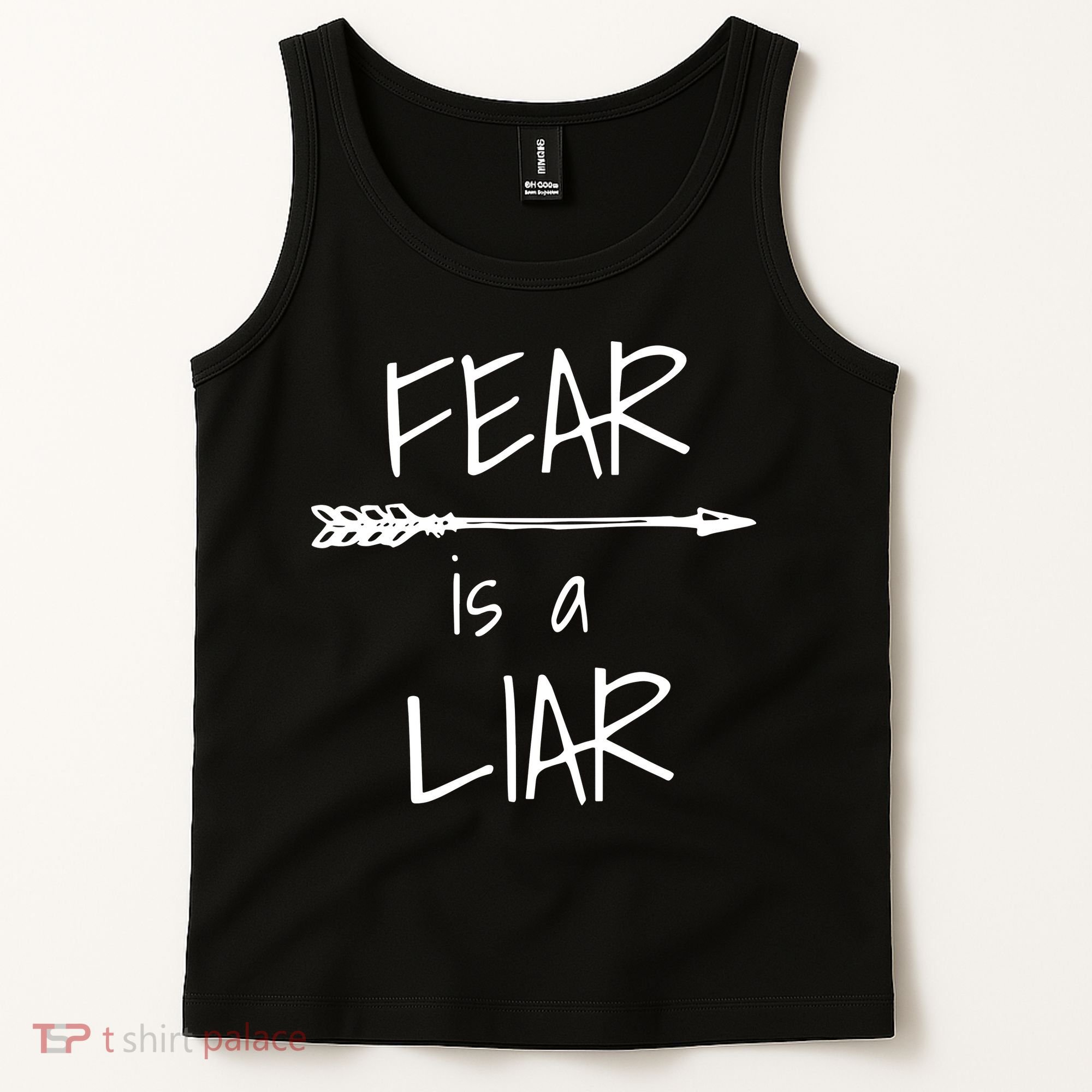 Christian Faith Fear Is A Liar 1 John 418 Tank Top
