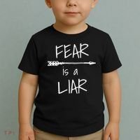 Christian Faith Fear Is A Liar 1 John 418 Toddler T-Shirt thumb 2