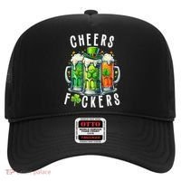 Cheers Fuckers Funny St Patricks Day Irish Drinking Hat thumb 0