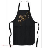 Corgi Flower Fly Dandelion Funny Dog Lover For Mom Apron thumb 0