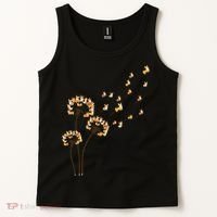 Corgi Flower Fly Dandelion Funny Dog Lover For Mom Tank Top thumb 2