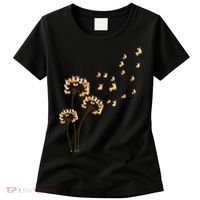 Corgi Flower Fly Dandelion Funny Dog Lover For Mom Women's T-Shirt thumb 0