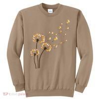 Corgi Flower Fly Dandelion Funny Dog Lover For Mom Sweatshirt thumb 0