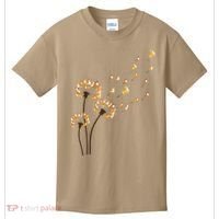 Corgi Flower Fly Dandelion Funny Dog Lover For Mom Kids T-Shirt thumb 0