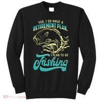Cute Funny Fishing Retirement Plan Is Fishing Sweatshirt thumb 0