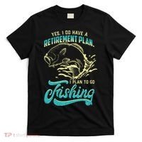 Cute Funny Fishing Retirement Plan Is Fishing T-Shirt thumb 0