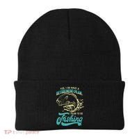 Cute Funny Fishing Retirement Plan Is Fishing Beanie thumb 0