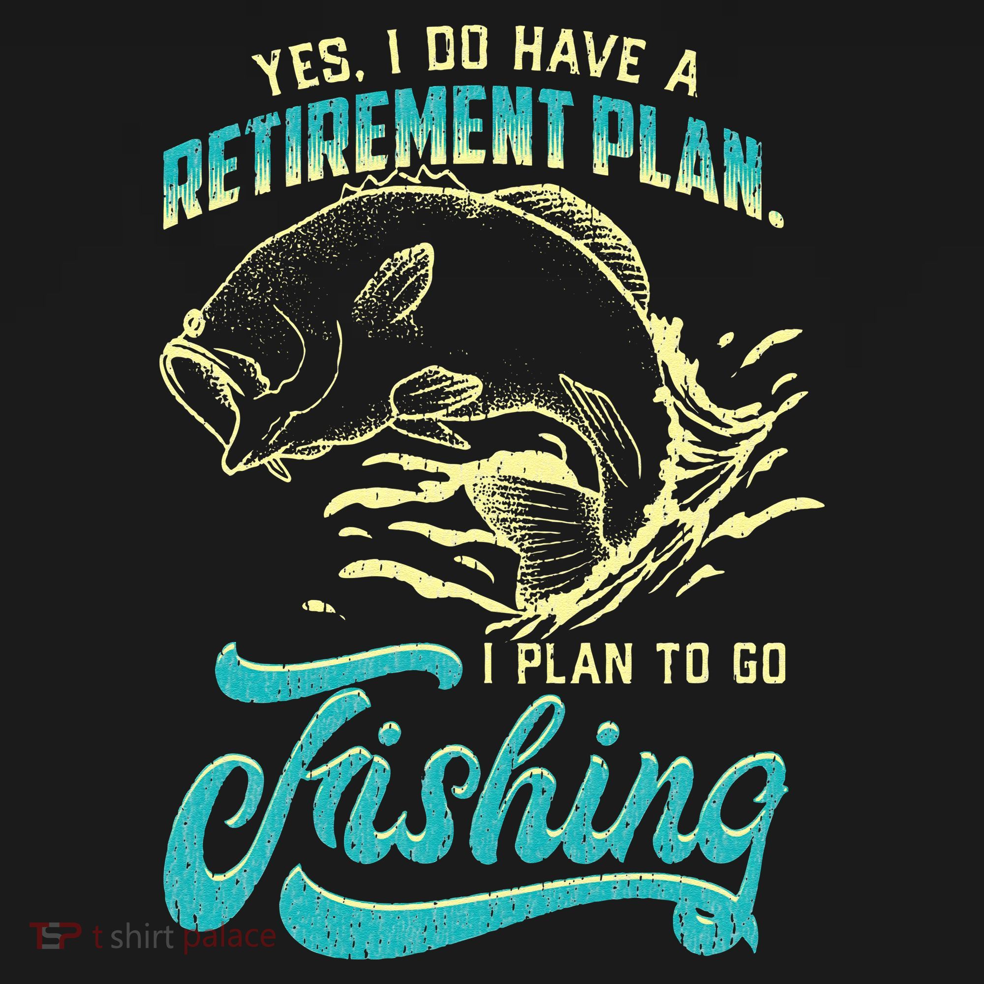 Cute Funny Fishing Retirement Plan Is Fishing Coaster