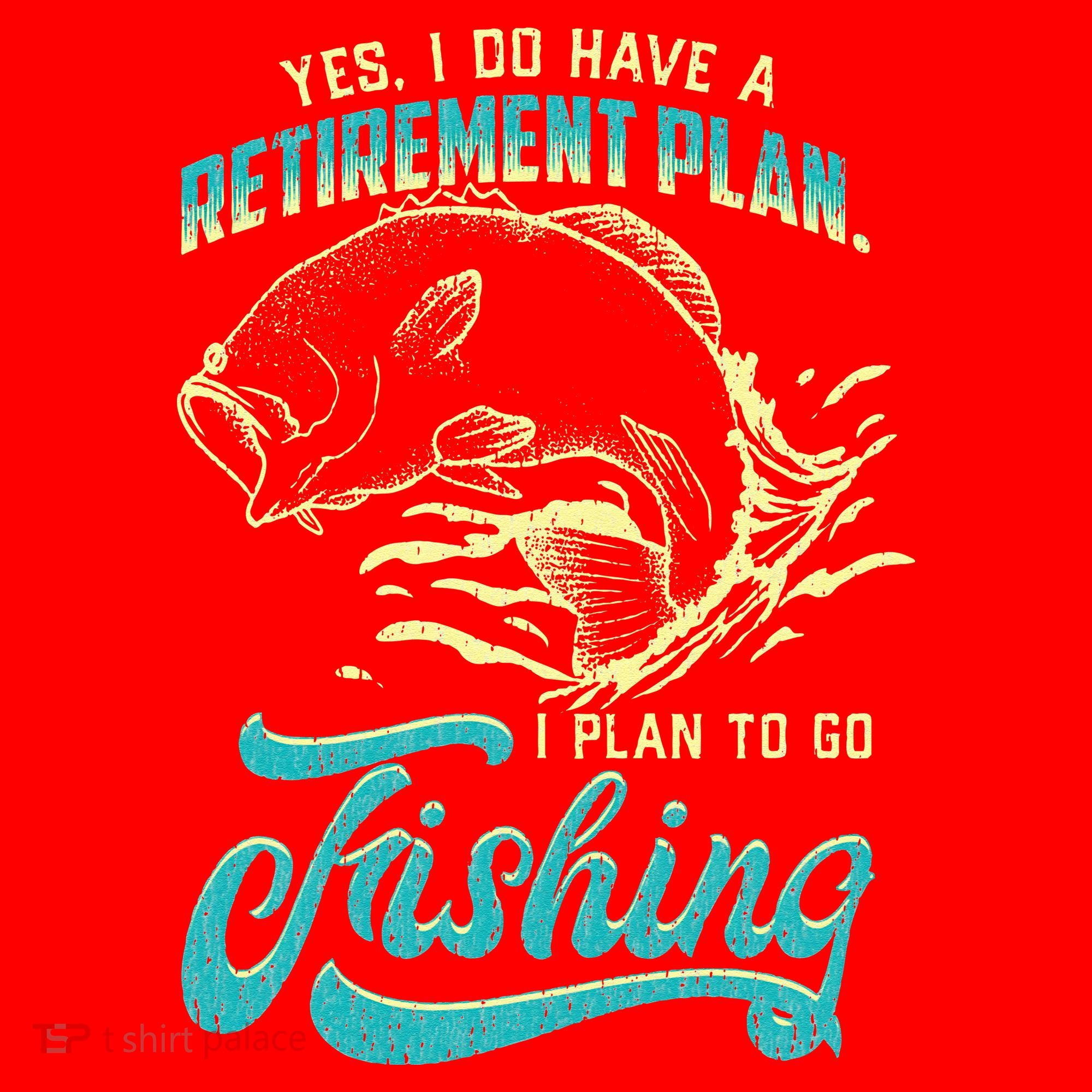 Cute Funny Fishing Retirement Plan Is Fishing Santa Hat