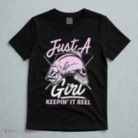 Cute Fishing Funny Keeping It Reel Purple T-Shirt thumb 5