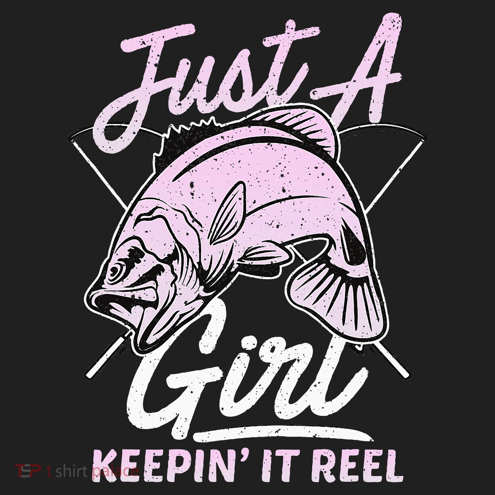 Cute Fishing Funny Keeping It Reel Purple Beanie