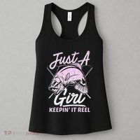 Cute Fishing Funny Keeping It Reel Purple Women's Tank Top thumb 3