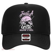Cute Fishing Funny Keeping It Reel Purple Hat thumb 0