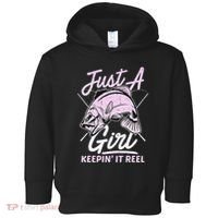 Cute Fishing Funny Keeping It Reel Purple Toddler Hoodie thumb 0