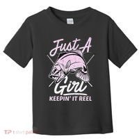 Cute Fishing Funny Keeping It Reel Purple Toddler T-Shirt thumb 0