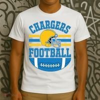 Chargers Football Fan Gear T-Shirt thumb 3