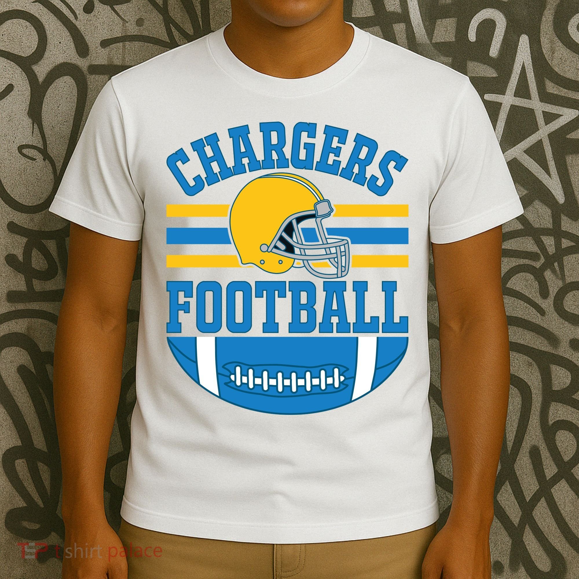 Chargers Football Fan Gear T-Shirt
