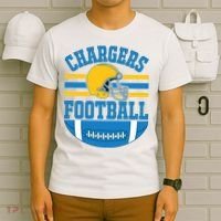 Chargers Football Fan Gear T-Shirt thumb 6