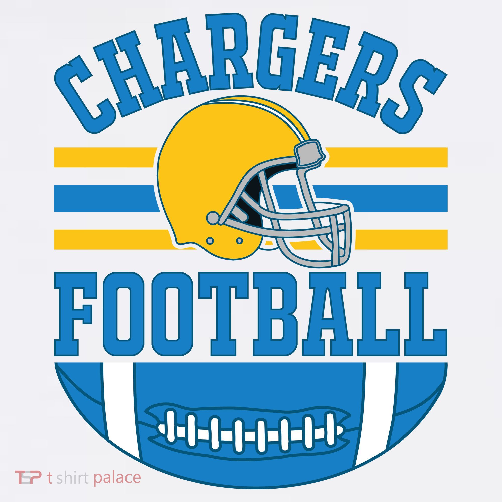 Chargers Football Fan Gear T-Shirt