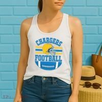 Chargers Football Fan Gear Women's Tank Top thumb 2