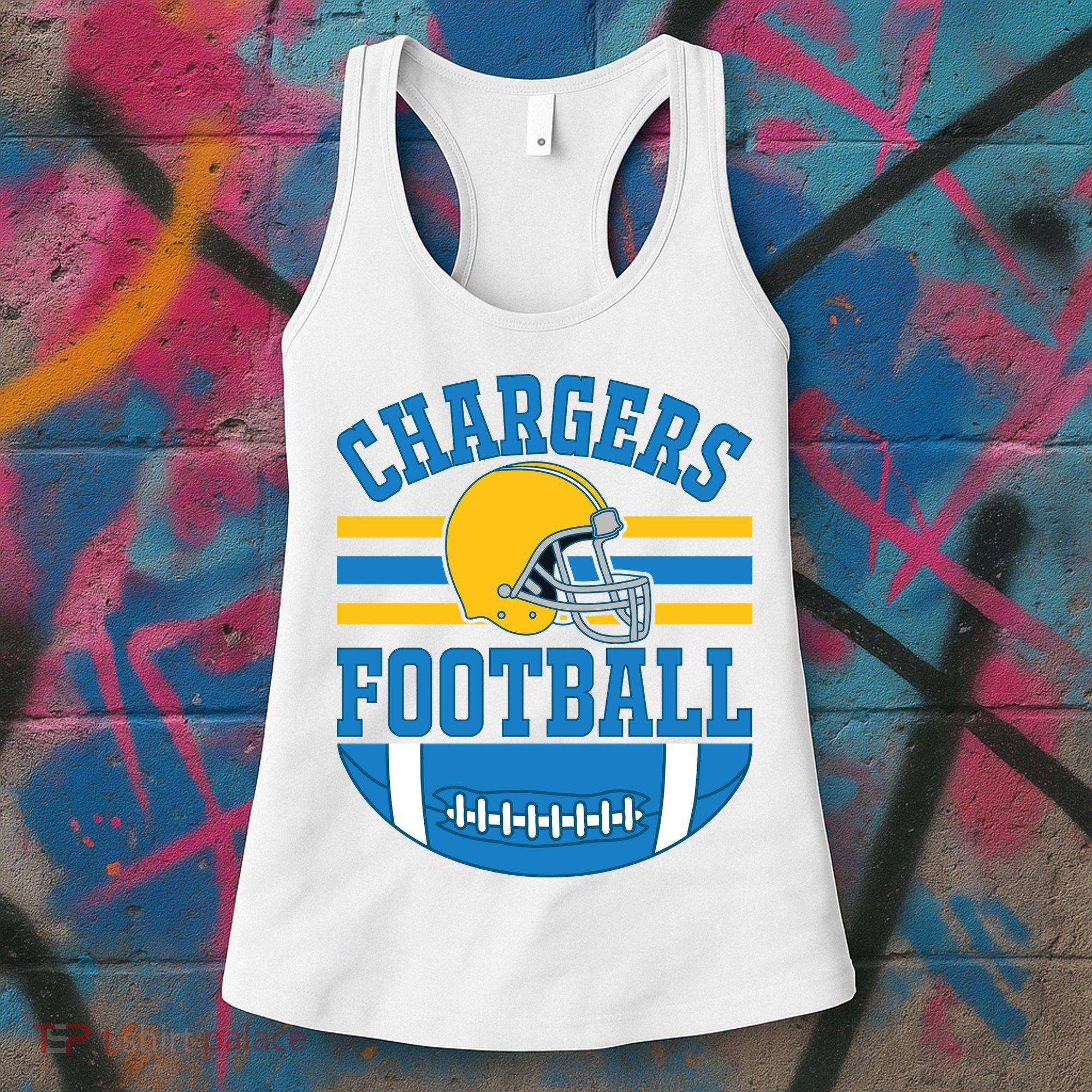 Chargers Football Fan Gear Women's Tank Top