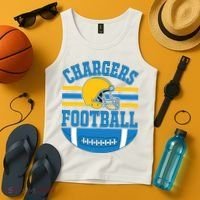 Chargers Football Fan Gear Tank Top thumb 4