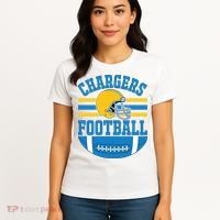Chargers Football Fan Gear Women's T-Shirt thumb 4