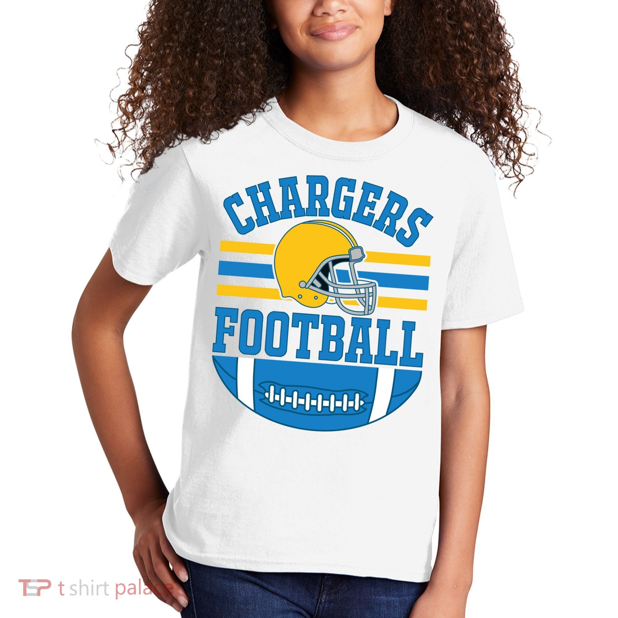 Chargers Football Fan Gear Kids T-Shirt