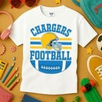 Chargers Football Fan Gear Kids T-Shirt thumb 3