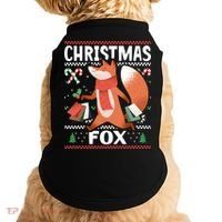 Christmas Fox For Xmas Gift Doggie Tank thumb 0