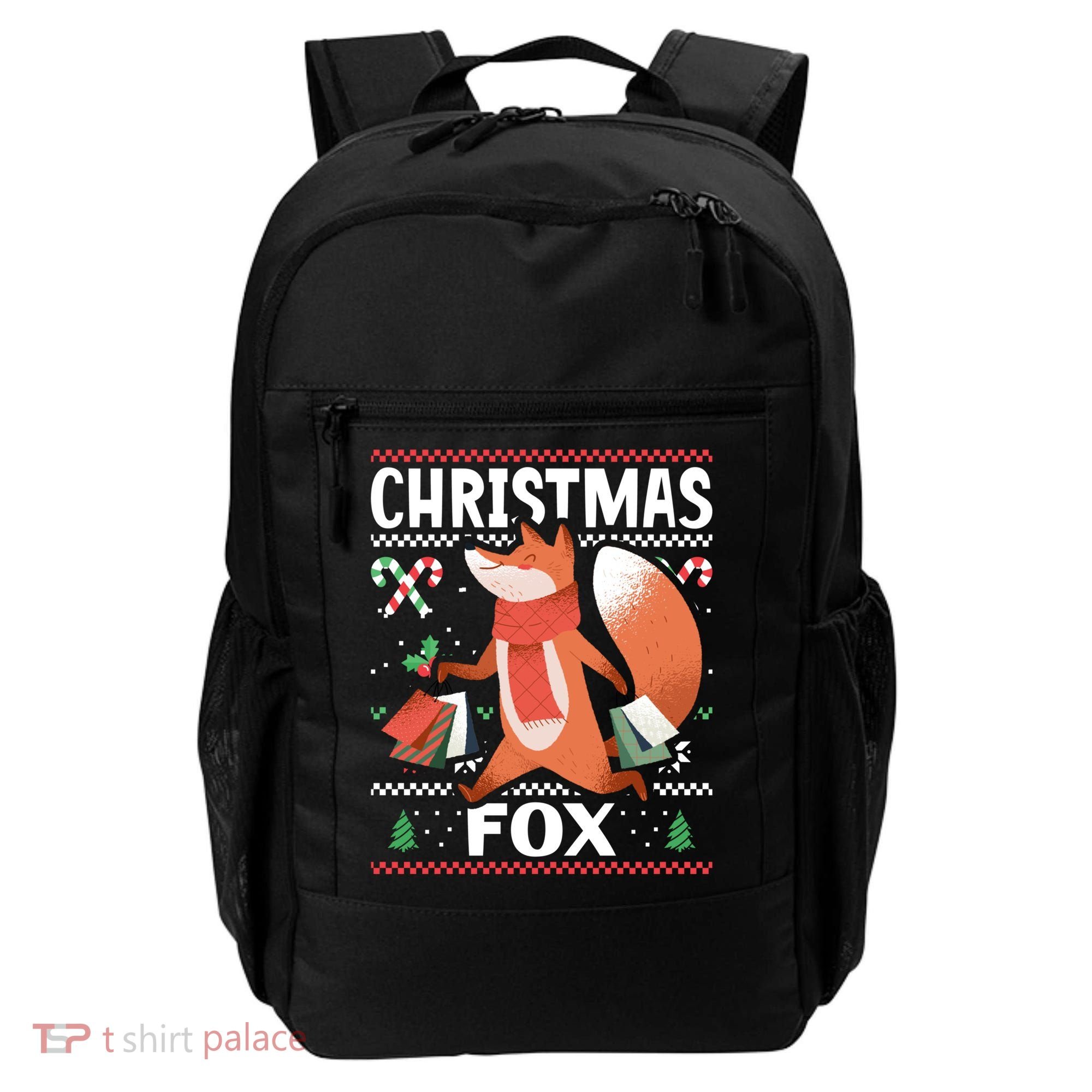Christmas Fox For Xmas Gift Backpack