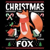 Christmas Fox For Xmas Gift Backpack thumb 2