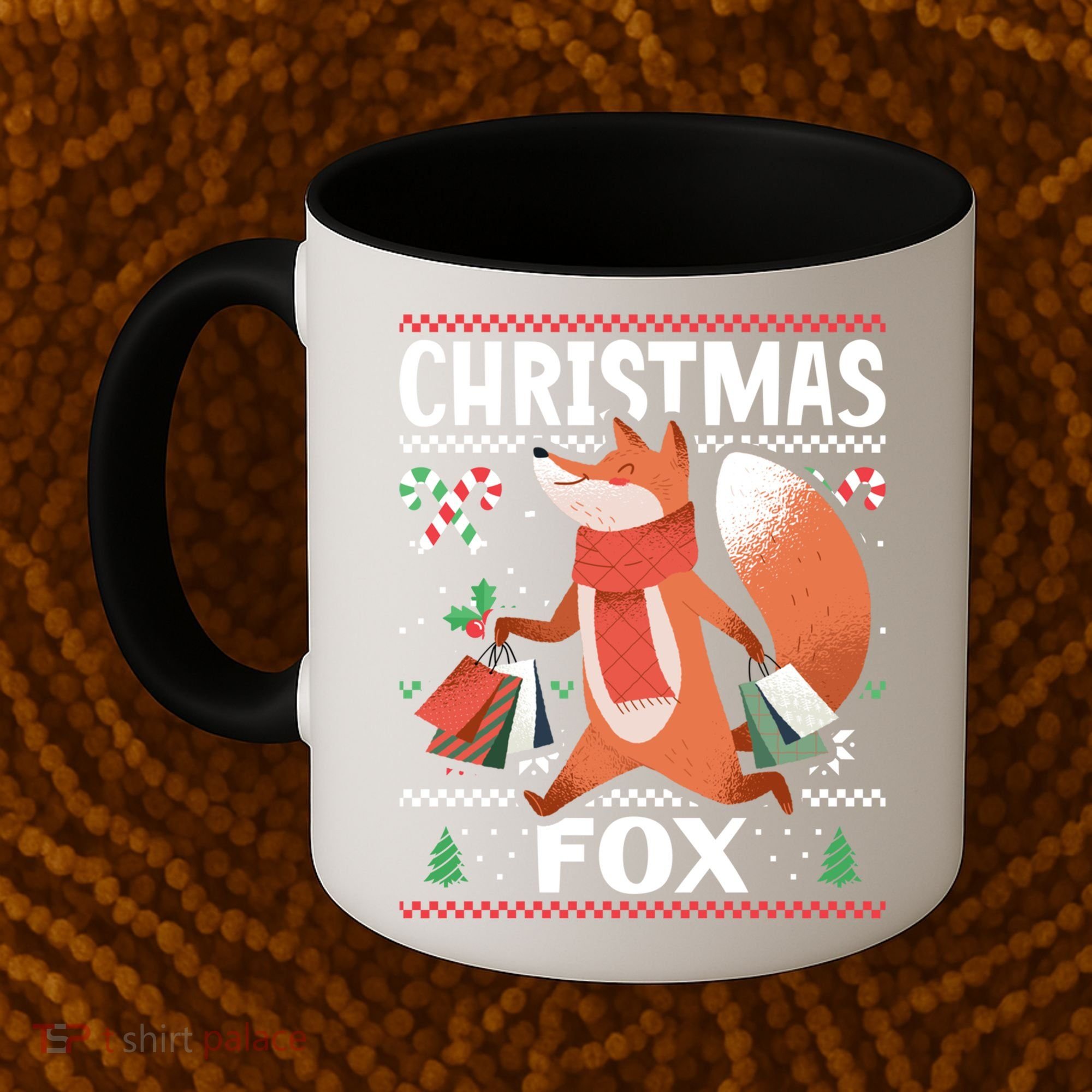 Christmas Fox For Xmas Gift Coffee Mug