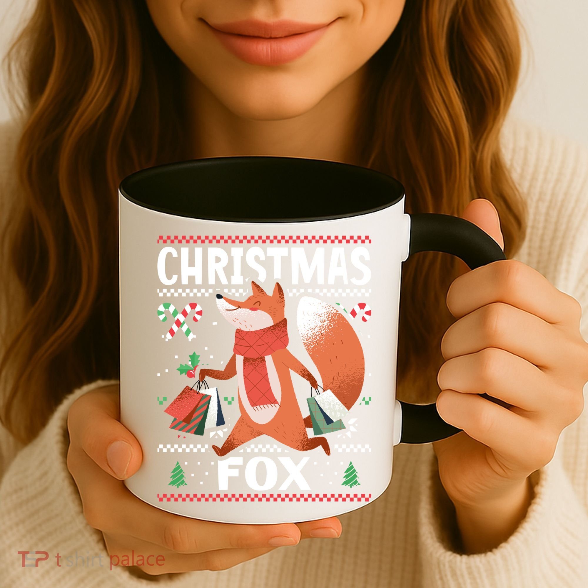 Christmas Fox For Xmas Gift Coffee Mug