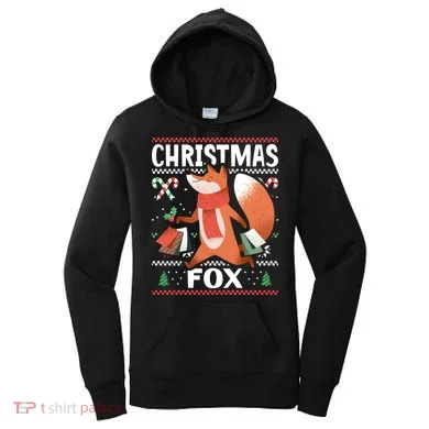 Christmas Fox For Xmas Gift Women's Hoodie