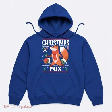 Christmas Fox For Xmas Gift Hoodie