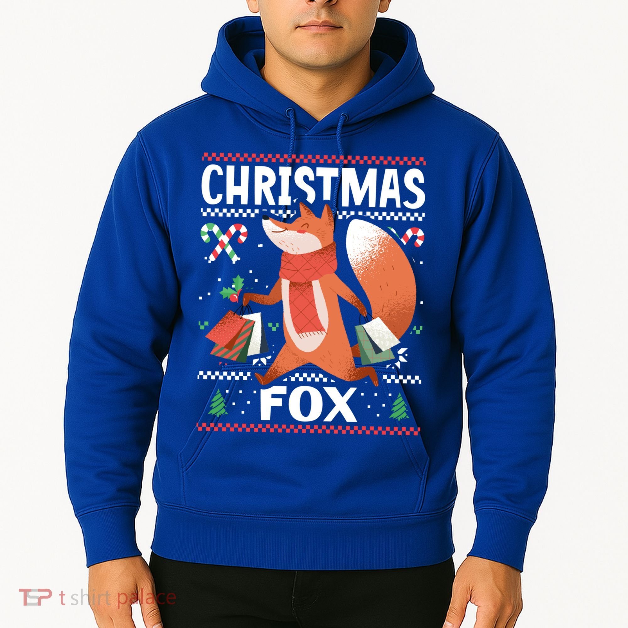 Christmas Fox For Xmas Gift Hoodie